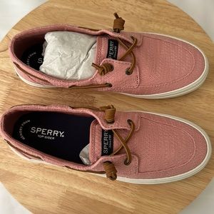 Sperry crest seersucker boat shoes